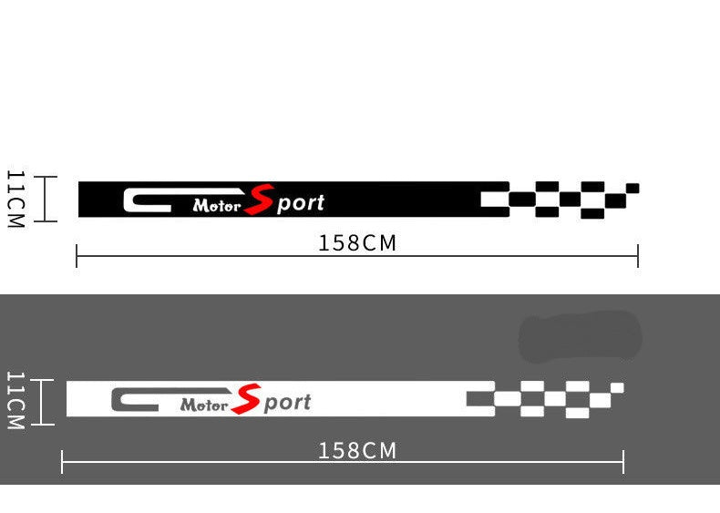 1 pair Car Stickers Exterior