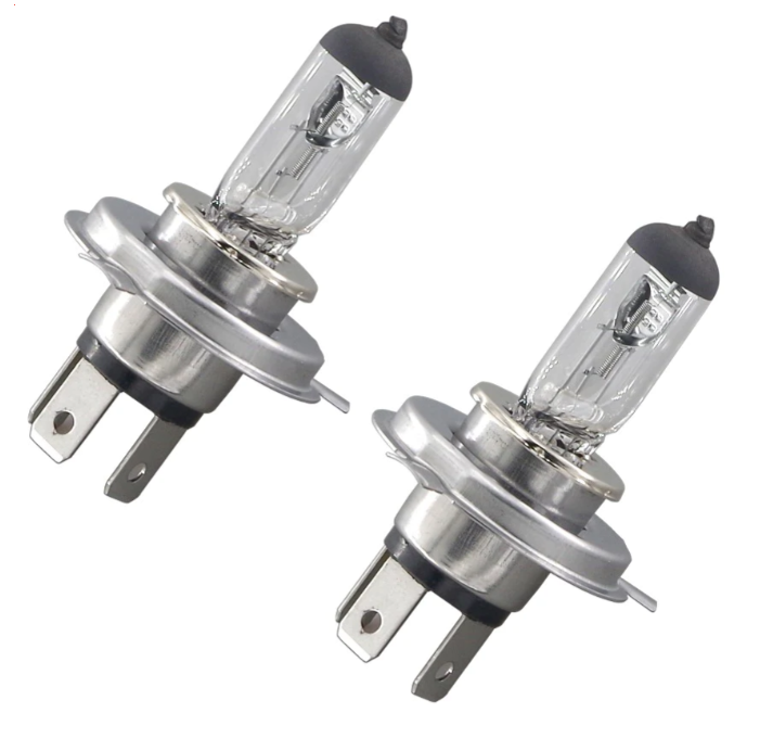2PCS x  H4 Halogen Bulb 12V 60/55W
