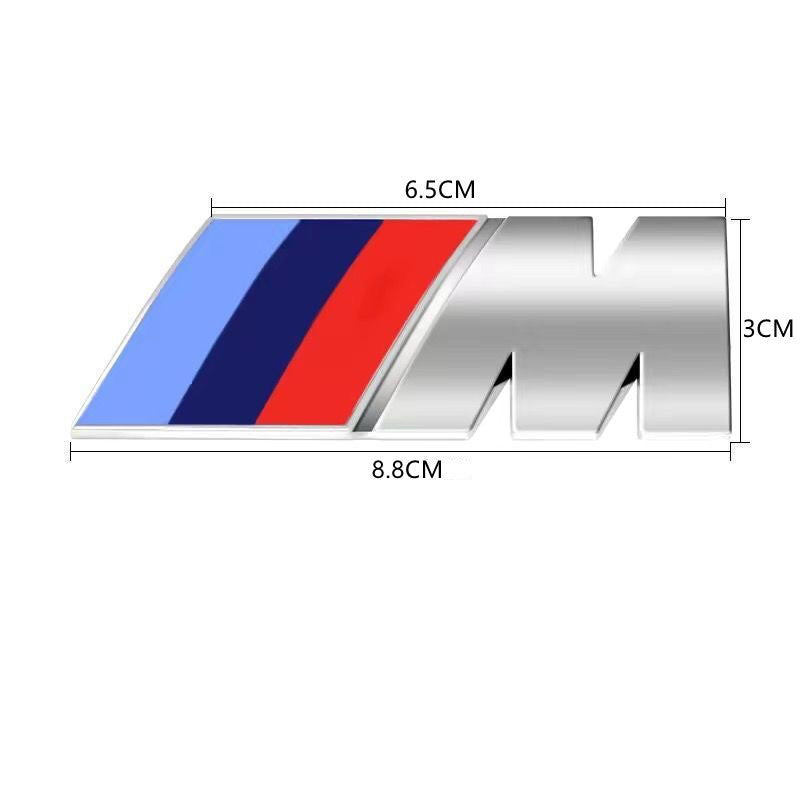 3D metal BMW logo Front grille