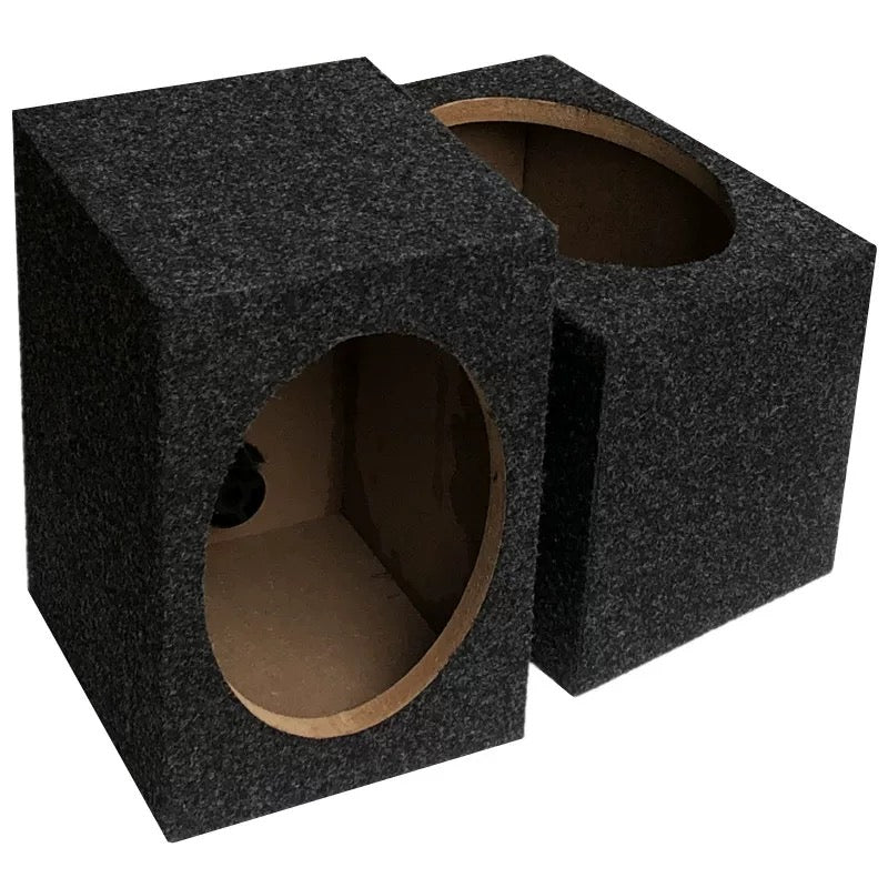 Brand New 6 x 9 PORTED SPEAKER BOX  BLACK CARPET (pair )
