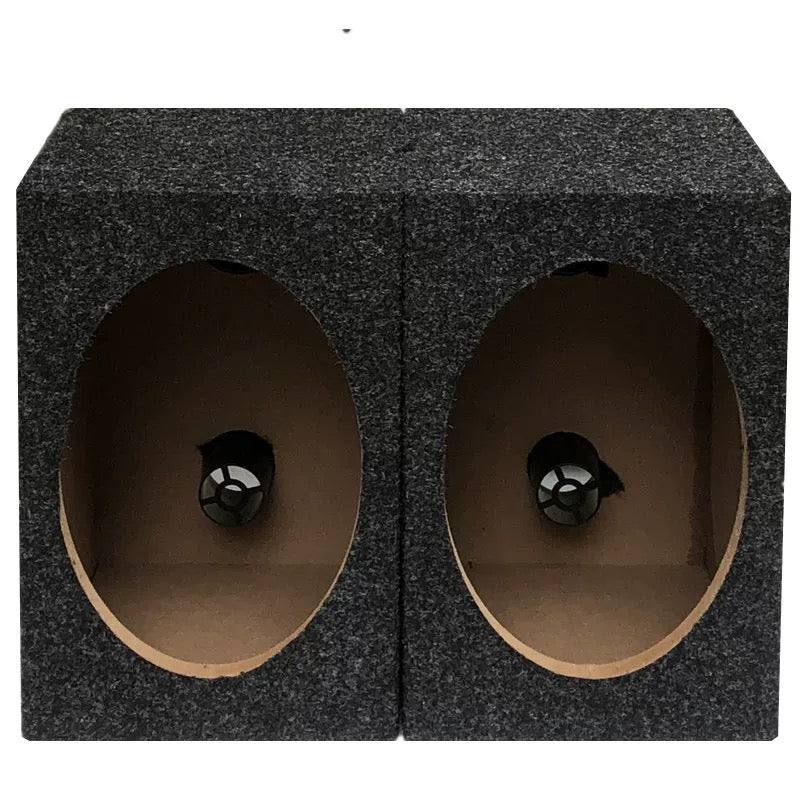 Brand New 6 x 9 PORTED SPEAKER BOX  BLACK CARPET (pair )