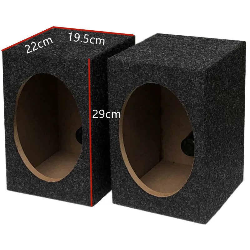 Brand New 6 x 9 PORTED SPEAKER BOX  BLACK CARPET (pair )