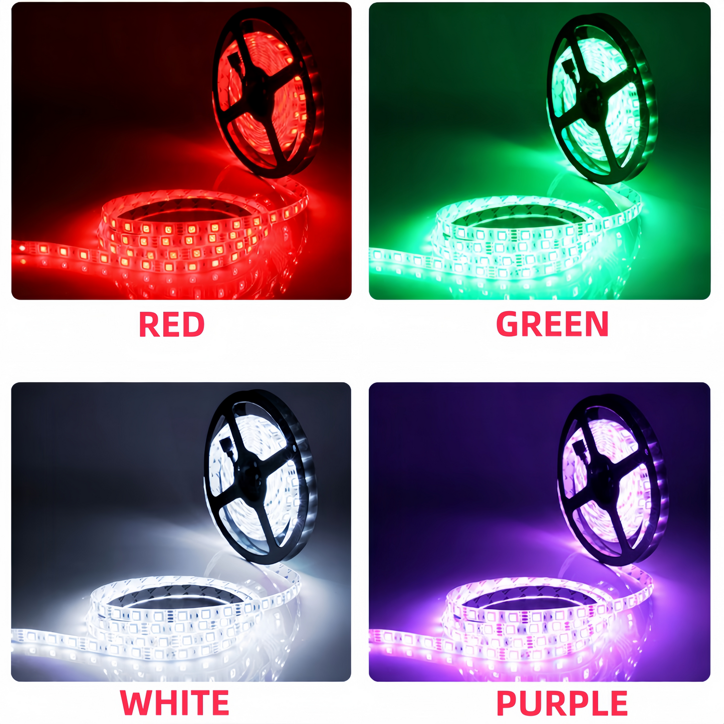 12V 5M 2835 Leds IP65 waterproof led strip