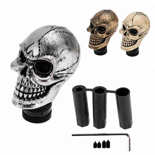 Universal Skull Head Manual Gear Shift Knob