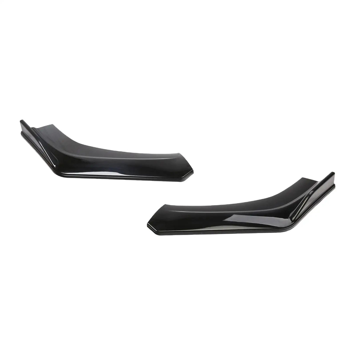 4-Piece Universal Adjustable Front Bumper Lip Splitter – Car Spoiler