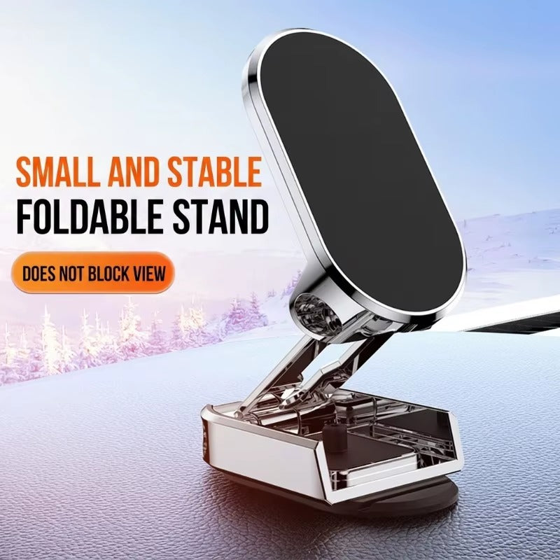 Universal Car Phone Holder – Strong Magnetic Dashboard & Windshield Mount