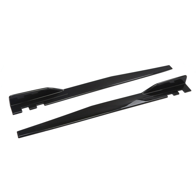 Universal Gloss Black Side Skirt Blades
