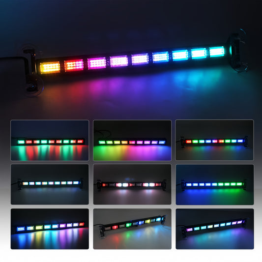34 inch RGB LED Light Bar control by APP and remote