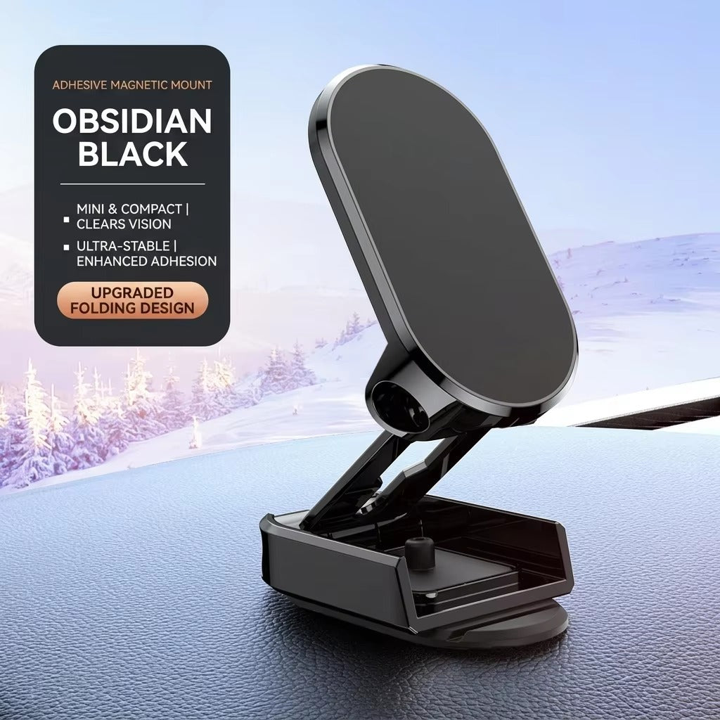 Universal Car Phone Holder – Strong Magnetic Dashboard & Windshield Mount