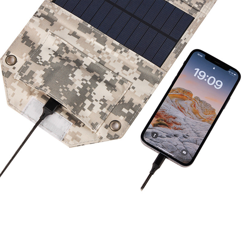 80W Foldable Solar Panel – Portable USB Charger for Phones, Camping & Hiking