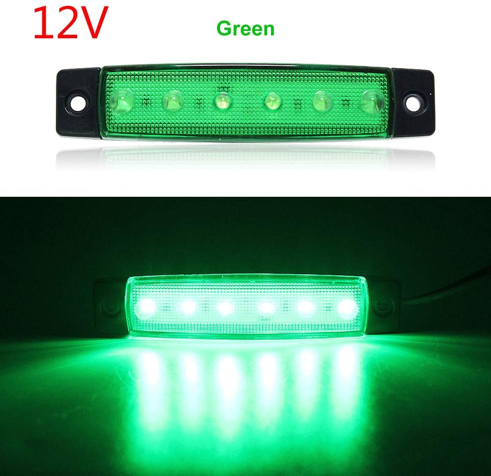 2PCS × 12V Side Marker Lights