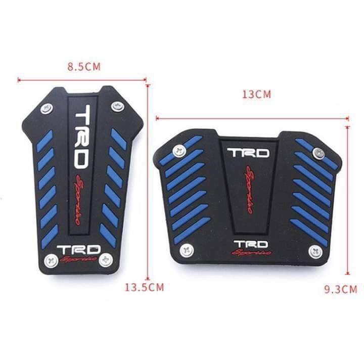 TRD Universal Non Slip Pedal Covers PEDAL PAD A/T Rubber