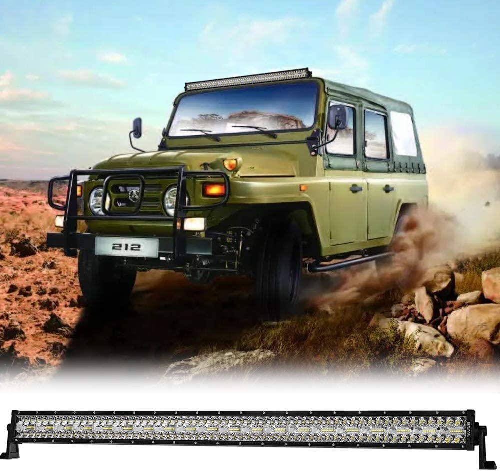 22 Inch /32 Inch /42 Inch Super Bright Triple Row [Spot + Flood] Combo Led Bar