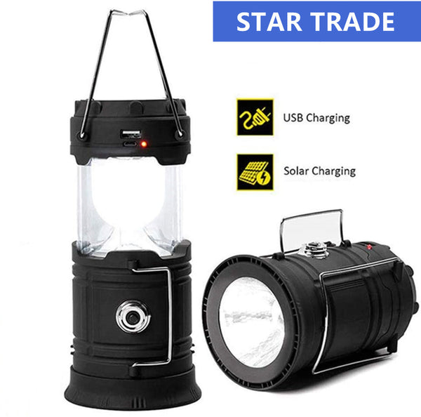 Solar Lantern Flashlight/USB Rechargeable Camping Lantern Led Light /Flashlight