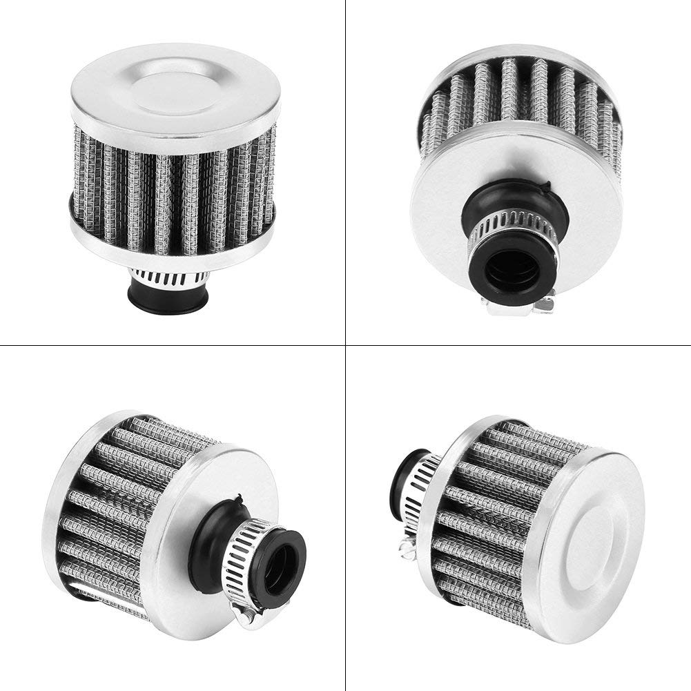 Mini Oil Air Intake Crankcase Vent Valve Cover Breather Filter
