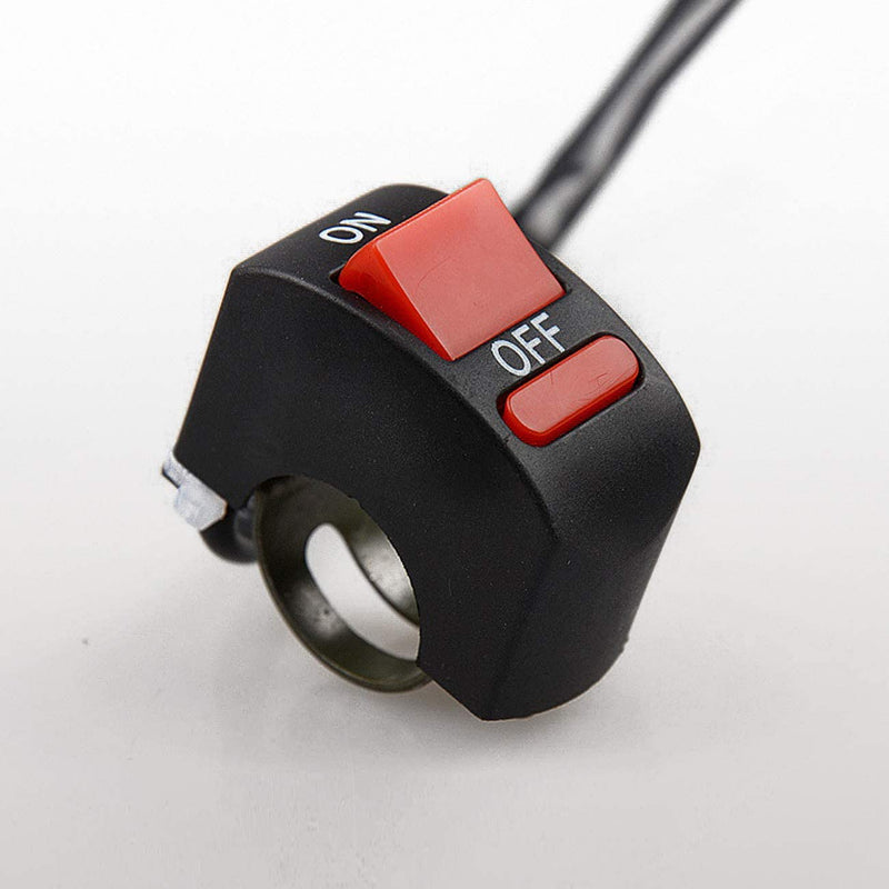 Motorcycle Handlebar Toggle Switch On Off Push Button Switch