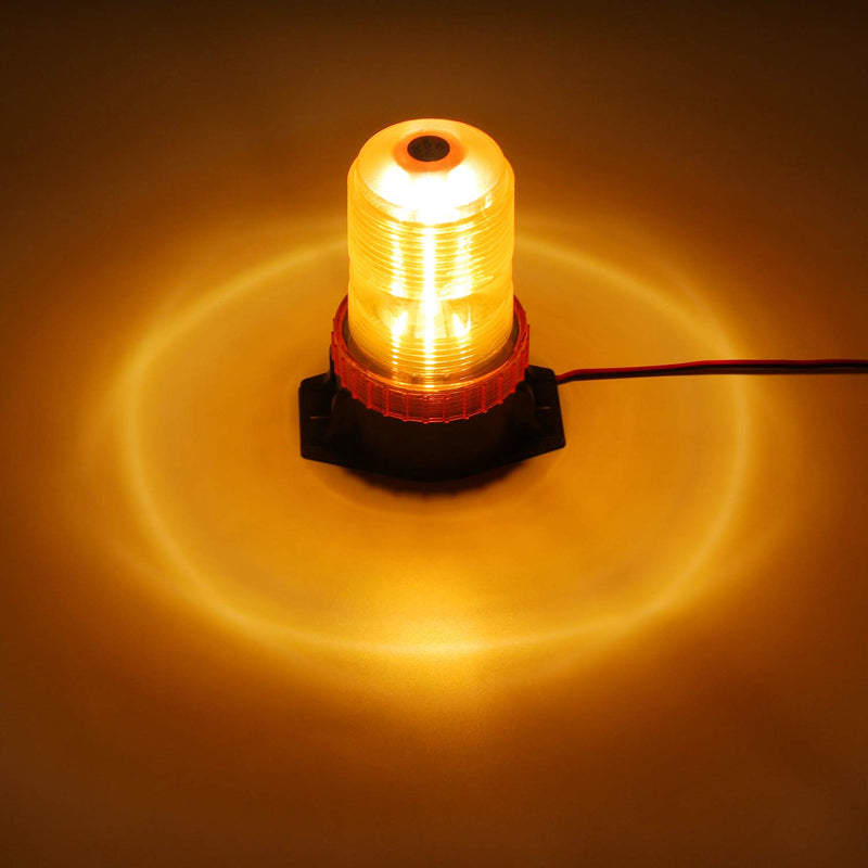 Amber Magnetisches Beacon Light Notfall Warnung Stroboskop Gelbes