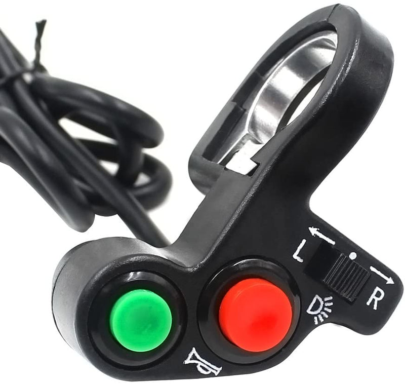 Multi-Function Motorcycle Offroad Horn Turn Signal On/Off Light Switch