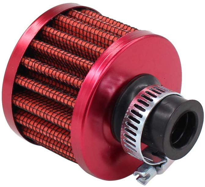 Mini Oil Air Intake Crankcase Vent Valve Cover Breather Filter