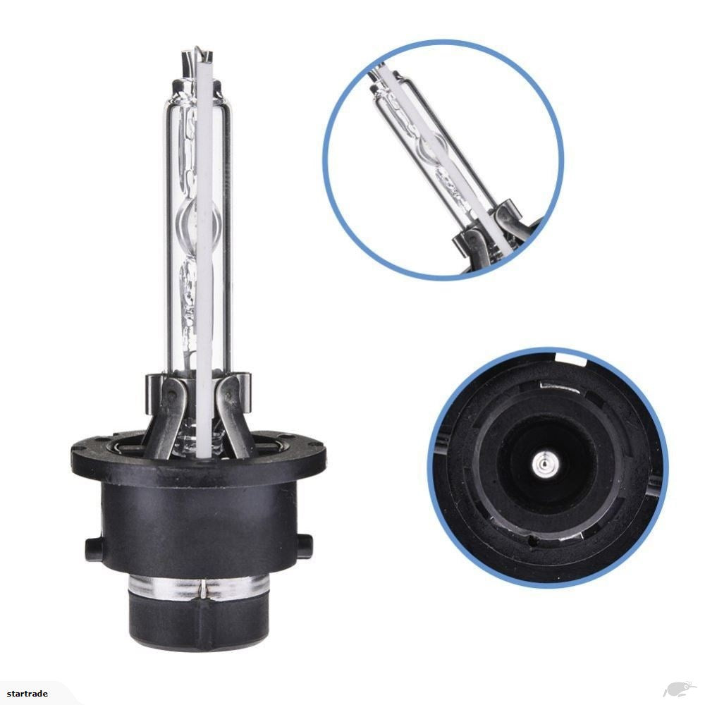 Ridroid 2x HID Xenon Bulbs – D4S D4R D4C – 35W – 6000K 8000K 10000K – Universal Headlight Kit
