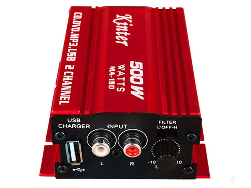Amplifier - 12V 500W Mini Car Power Amplifier-Stereo Bass, Car Amp Car Amplifier