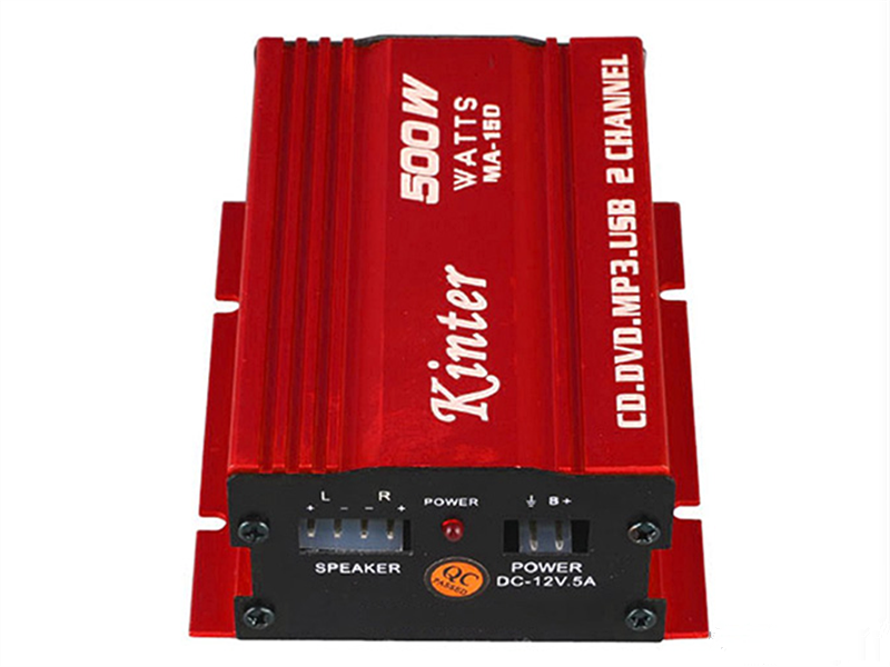 Amplifier - 12V 500W Mini Car Power Amplifier-Stereo Bass, Car Amp Car Amplifier