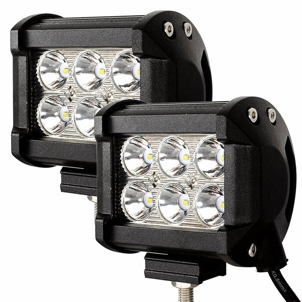 18W Cree LED Light Bar/6 LED WORK LIGHT BAR Spot 18W --2 PCS