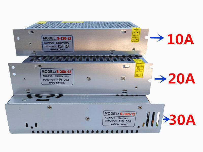 110V/220V To 12V 10A 120W Switching Power Supply Driver