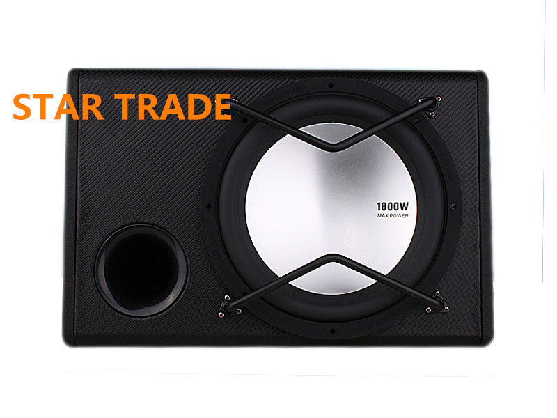 HIGH QUALITY  12 Inch ACTIVE SUB/AMP/BOX 1800W