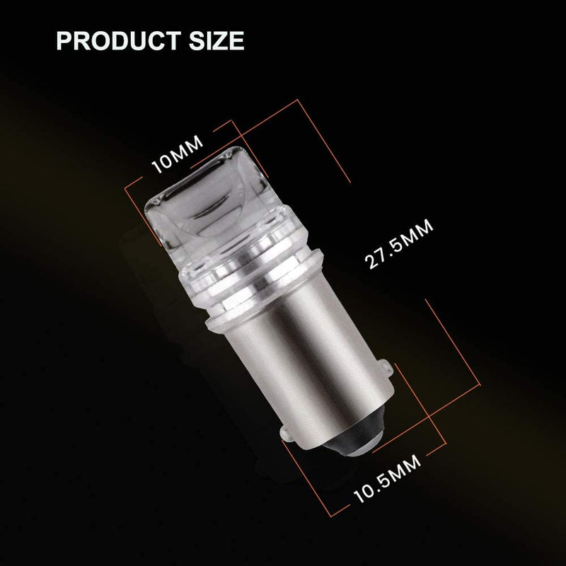 12V CAR BA9S  Led Bulb -White