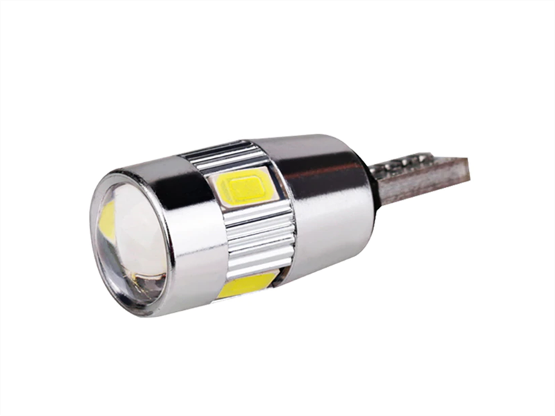 2PCS X T10 6SMD 12V 5630 LED Car Wedge Tail Side Parking Light Bulb