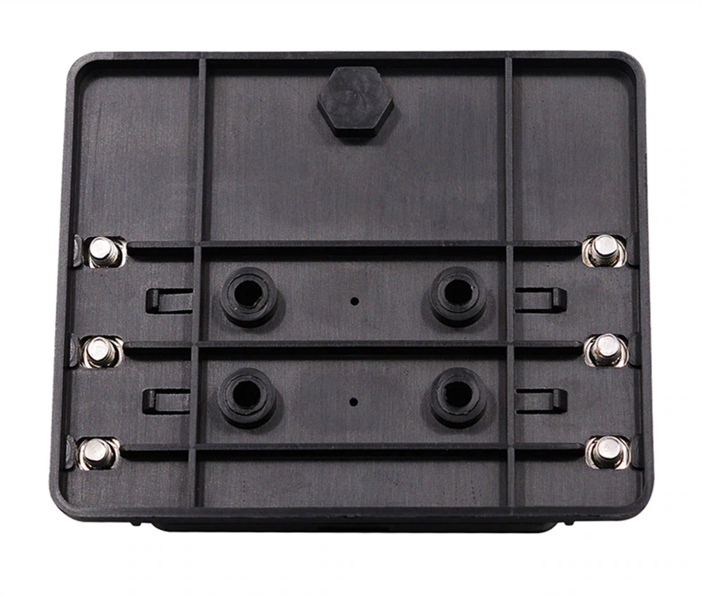 New 6 Way Blade Fuse Box Holder with LED Light Damp-Proof Block