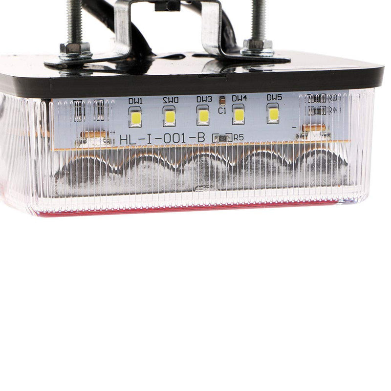 12V LED  Rear Trailer Lights Stop Indicator Tail License Plate Magnet Tail Light