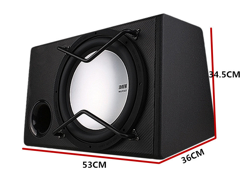 HIGH QUALITY  12 Inch ACTIVE SUB/AMP/BOX 1800W