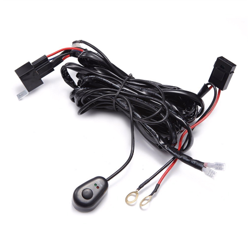 3Meters Wiring Harness Loom Kit for LED Work Light /Bar 12V/ 24V  Use