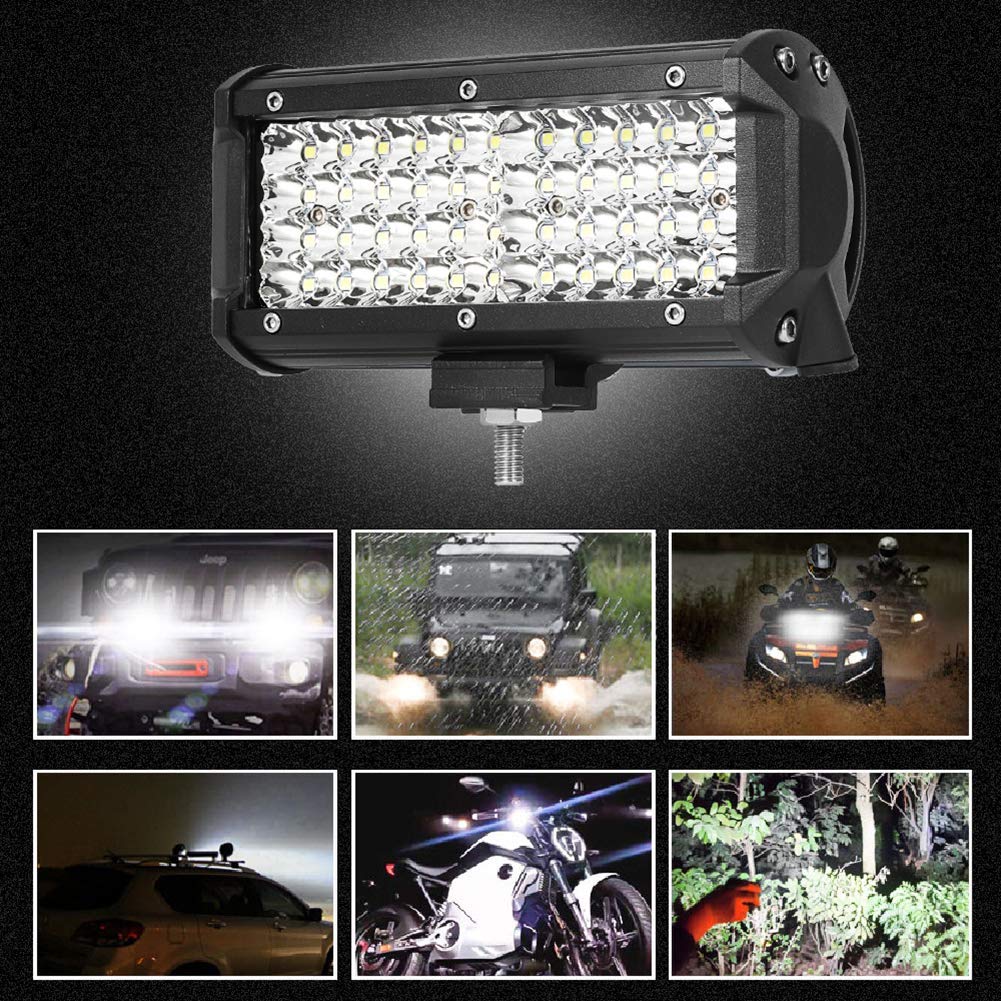 2PCS× 144W LED WORK LIGHT BAR
