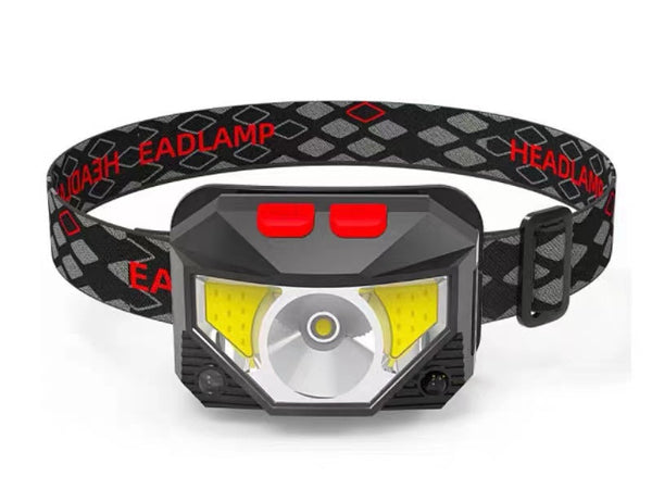 Rechargeable LED Head lamp with Motion Sense Function