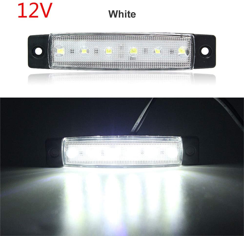 2PCS × 12V Side Marker Lights