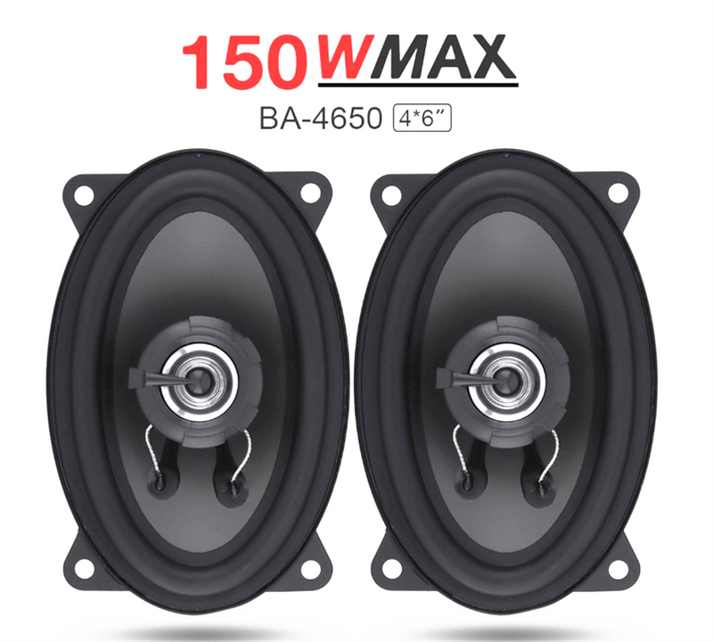 4X6 Inch 2 Way 150W Car Speaker