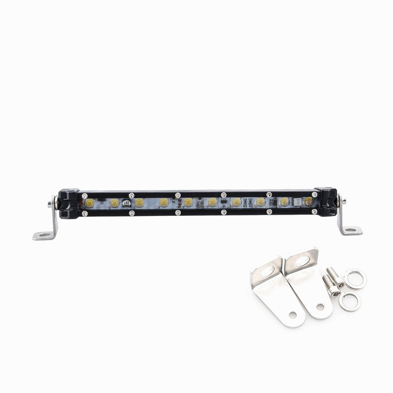 2PCS 9'' LED Light Bar/Super Slim Single Row Led Bar Light Spot Beam 10W 800Lm