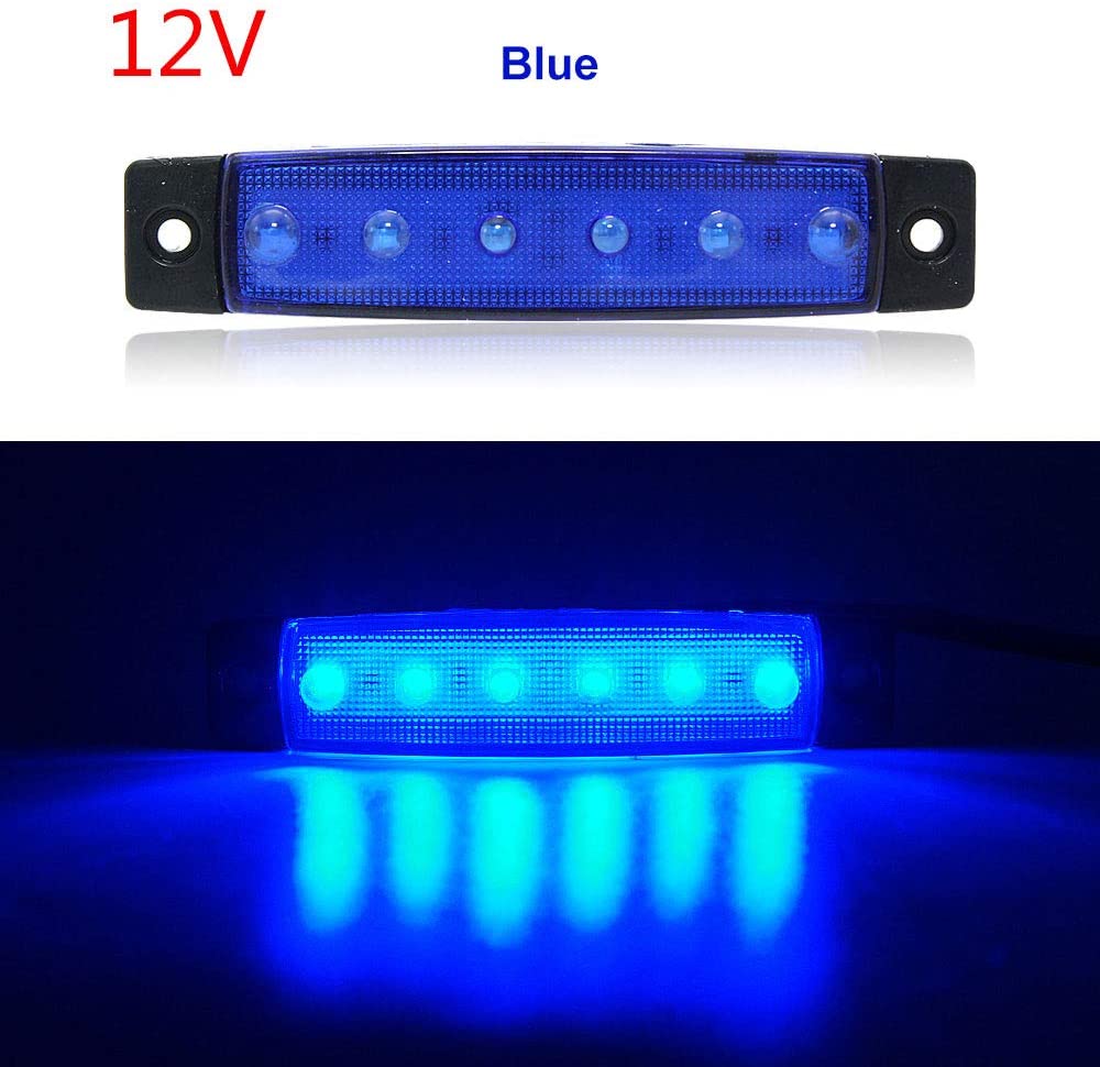 2PCS × 12V Side Marker Lights