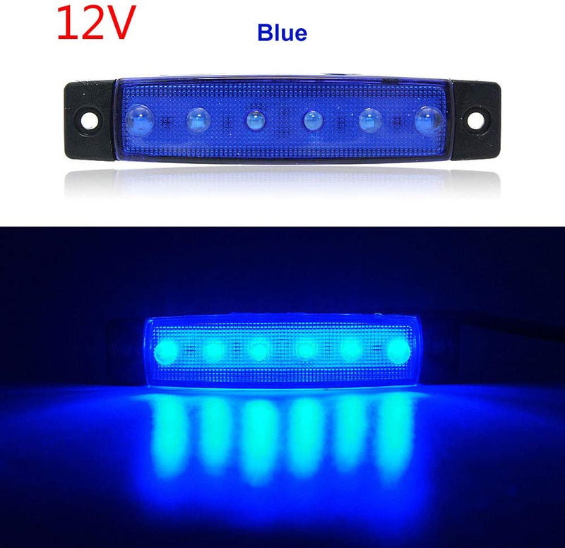 2PCS × 12V Side Marker Lights