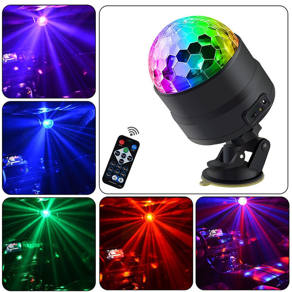 Disco Ball Party Lights DJ Lights/Car DJ Lights Sound Activated LED Strobe Light