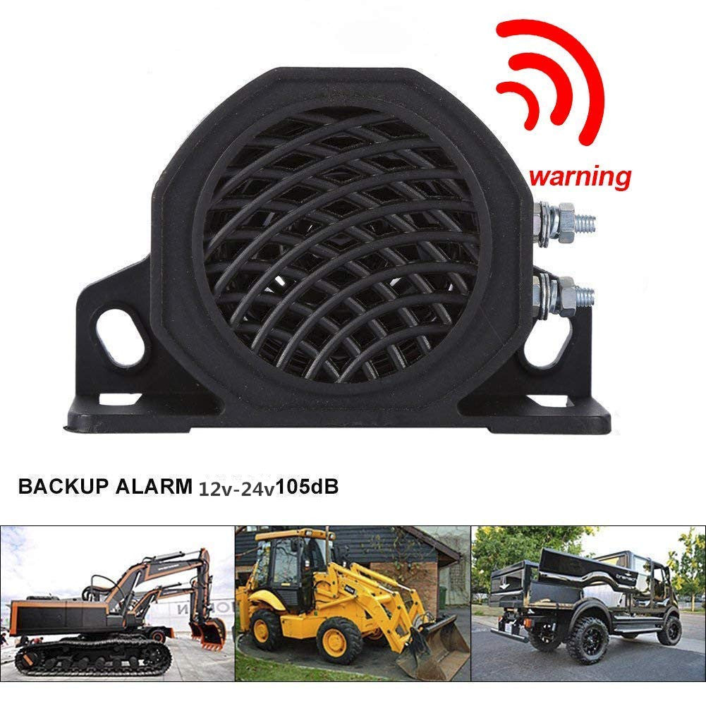 DC 12-24V 105DB Car Vehicle Reverse Horn Backup Warning Reversing Alarm Buzzer
