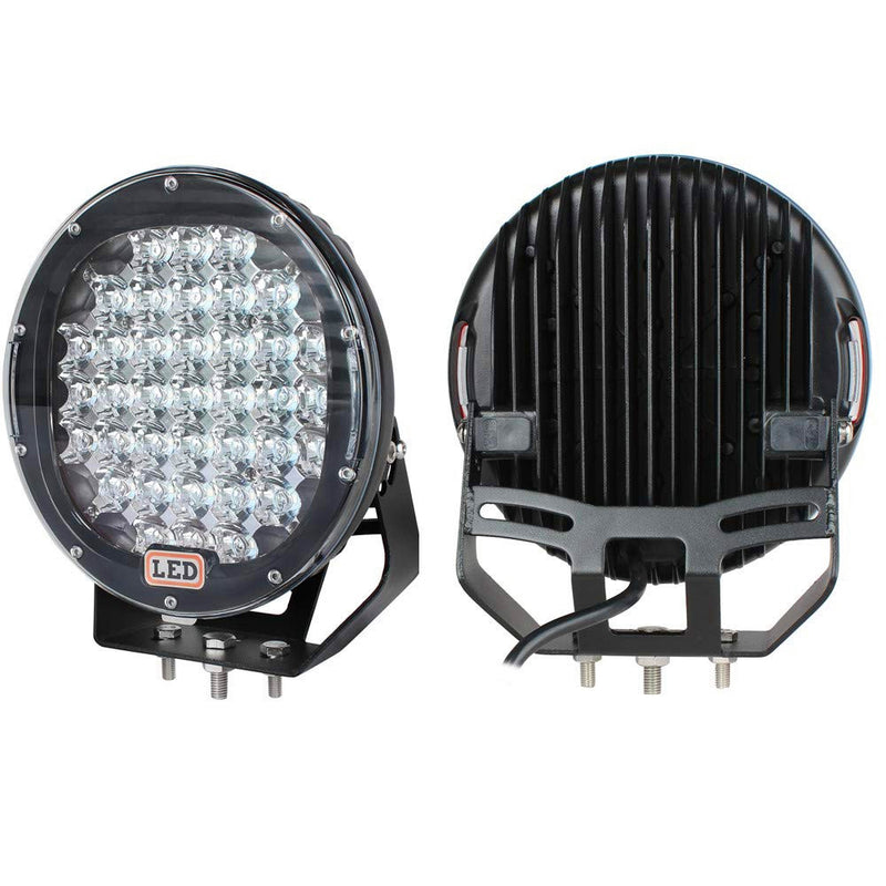 2PCS 9" 96W/Each Spot  Round Work  Light / Off Road Pod Lights