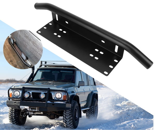 License Plate /Mount Bracket Number Plate Frame Holder For Led Light Bar