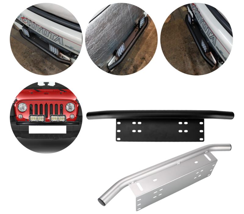 License Plate /Mount Bracket Number Plate Frame Holder For Led Light Bar