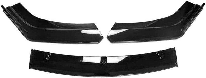  Gloss Black Universal Front Bumper Lip Chin Spoiler ABS  Compatible with Most Car : Automotive