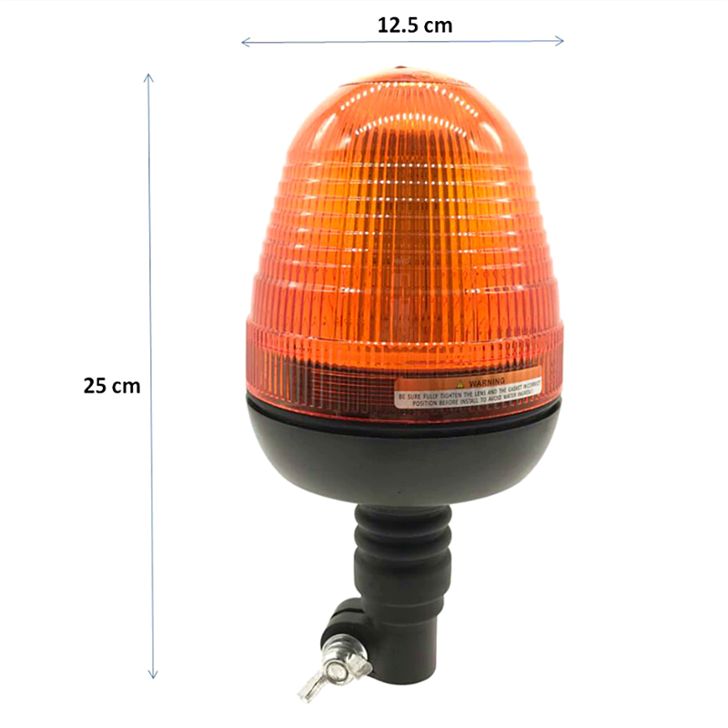 60 LED Amber strobe warning light Beacon Car vehicle Emergency flashing light