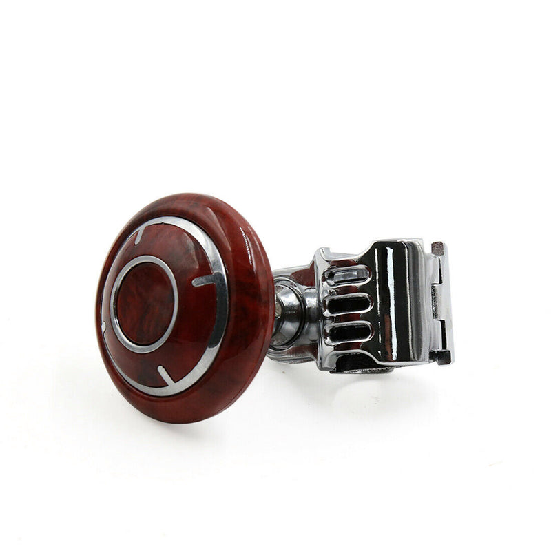 Brown Folding Steering Wheel Knob Power Handle Grip Ball for Auto Car